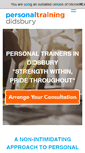 Mobile Screenshot of personaltrainingdidsbury.com